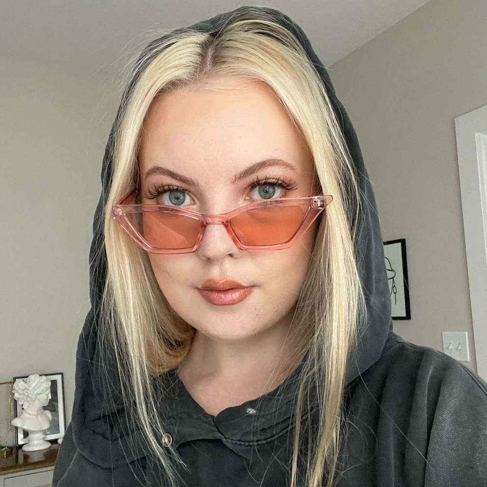 Rose Square Cat Eye Sunglasses